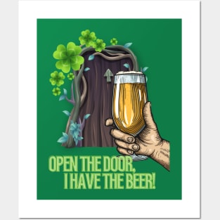 Leprechaun, come out and play! It's St. Paddy's Day! Posters and Art